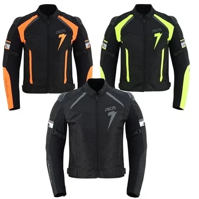 Motorradjacke Herren Biker Jacke Textil Wasserdicht mit CE Protektoren Touring. - Bild 1 von 3