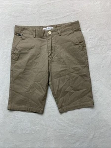 Lacoste Shorts Mens 30 Khaki Tan Chino Slim Fit Golf Golfer - Picture 1 of 11