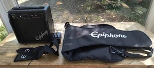 Epiphone Electar 10 Verstärker mit Gurt & Gitarrentasche - Bild 1 von 4