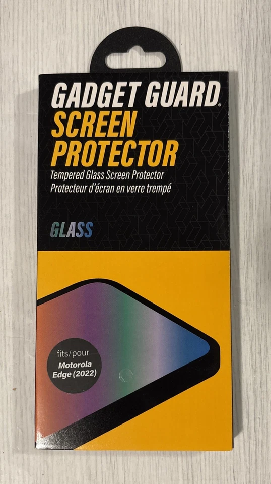 Gadget Guard Tempered Glass Screen Protector For Motorola Edge 2022 - Image 1 of 1