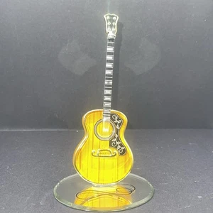 Guitarra Glass Baron 5.75" Deluxe Cristales Acústicos Arte Vidrio #U6 643 - Imagen 1 de 7