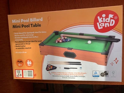 Mini Pool Billard, neu originalverpackt - Bild 1 von 4