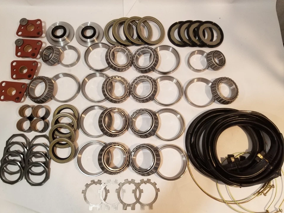 Camión de barro Rockwell M35A2 militar 2,5 toneladas dirección y trasero kit de reconstrucción completo Foto 1 de 1