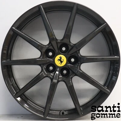 1 Rim Ferrari 488 Pista Spider 9 X 20" Original Carbon 342906 202997 - Image 1 of 4
