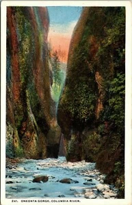 Oneonta Gorge Columbia River Oregon Postkarte - Bild 1 von 2