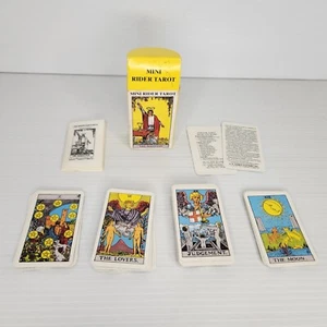 RARE MINI The Rider Tarot Deck 1971 English Edition - Picture 1 of 7