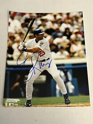 Eric Karros Autograph Auto Signed 8x10 Photo Authentic MLB Los Angeles Dodgers🔥 - Image 1 of 3