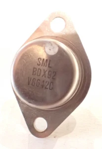 SEMELAB BDX92 Silicon PNP Power Transistor TO-3 Power Amplifier Transistor x2 - Picture 1 of 5