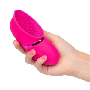 Intimate Rechargeable Full Coverage Pump Pink -Vibrating Clitoral Pussy Massager - Picture 1 of 11
