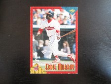 1994 Score Sample Promo Card # RT5 Eddie Murray Cleveland Indians (B17)