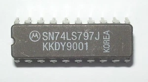 SN74LS797J : octal buffer 3-State dans un boîtier céramique, marque Motorola - Imagen 1 de 2