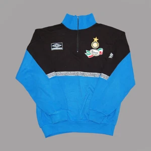FELPA INTER UMBRO ALLENAMENTO NO WORN NON INDOSSATA FIORUCCI JACKET 1992-94 - Imagen 1 de 6