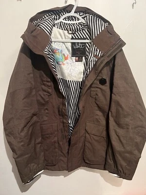 Burton Jacket Brown Ski Snowboard Sean White Collection Hoodie Men’s Medium - Image 1 of 4