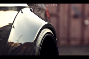 4" NEW School JDM Fender Flares Universal fiberglass 4pcs - Picture 1 of 5