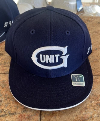 Vtg 2003 Embroidered Logo G-Unit Reebok Fitted 7 3/8 Wool Cap 50 Cent NYC Yayo - Image 1 of 4