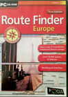 ROUTE FINDER EUROPE THIRD EDITION RU2 PC CD-ROM Microsoft Windows 95 98 XP 2000