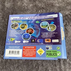 Jaquette Arrière Du Jeu Sega Dreamcast Deep Fighter Officielle - Photo 1/3