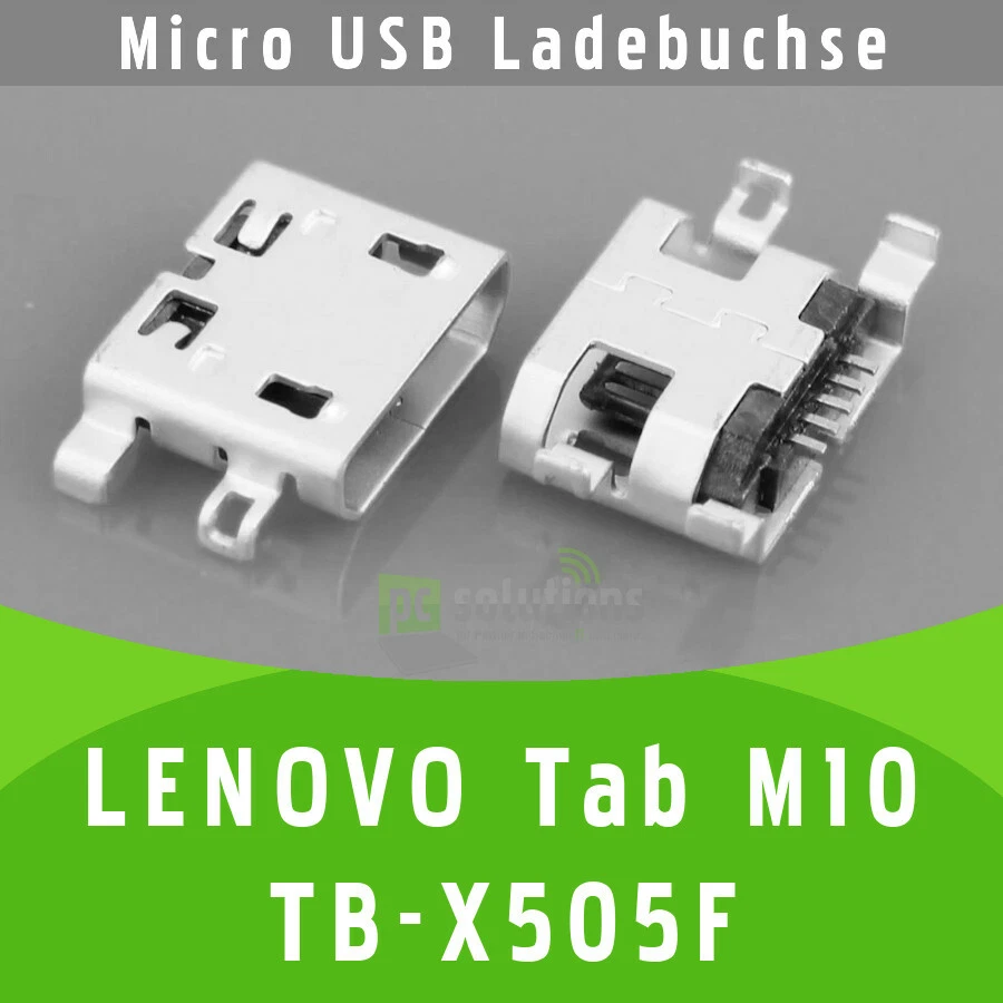 ✅ Lenovo Tab M10 TB-X505F Micro USB DC Hembra Hembra de carga Conector Puerto Socket