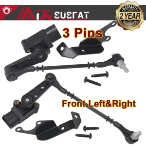 FRONT LEFT +RIGHT HEIGHT LEVEL SENSOR FOR RANGE ROVER MK3 2002-2012 L322(3 PINS) - Picture 1 of 12