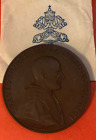 Medaille Bronze Paolo VI Jahr II, Mit Umschlag Hülle Siegel Papale, FDC