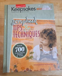 Scrapbook Tips & Techniques by Creating Keepsakes - Hardcover - Imagen 1 de 8