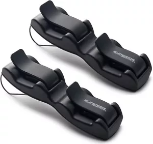 Superior Essentials Sunglass Holder for Car Visor - Eyeglass Car Mount with Doub - Picture 1 of 8