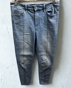 Ella Moss Jeans Damen 28 Skinny Ankle Blau High Rise Denim Freizeit Stretch Boho - Bild 1 von 9