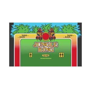 Panel de control Jungle King Arcade superposición CPO policarbonato texturizado - Imagen 1 de 1