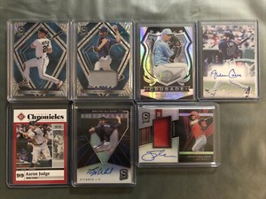 7x 2020 Spectra Chronicles JUDGE/100 INDIA/199 DeGROM/25 KEPLER/99 WILSON AUTO