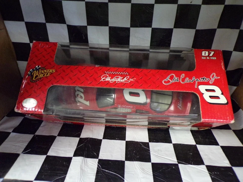2007 Winner's Circle NASCAR #8 Dale Earnhardt Jr Budweiser Red Monte Carlo 1 24