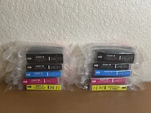 10 Ink Cartridges Compatible for PGI-220 CLI-221 Canon - Picture 1 of 6