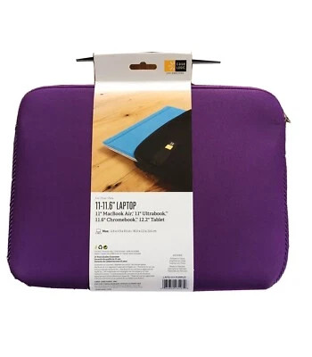Case Logic 10-11.6 Inches Chromebooks/Ultrabook's Sleeve LAPS-111 Purple Tablets - Image 1 of 4