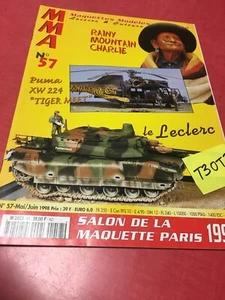 Magazine MMA N° 57 Char Leclerc Puma XW224 Ducati miniature modélisme - Imagen 1 de 11