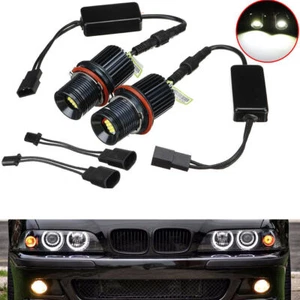 2X LED Angel Eyes Standlicht 160W weiße Für BMW E39 E63 E53 E87 X3 X5 E61 - Bild 1 von 9