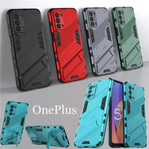 For OnePlus 10R 11 12 ACE 2 3 CE 3 4 Nord4 Case Armor Shockproof Stand Cover - Picture 1 of 30