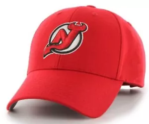 NEW JERSEY DEVILS RED HAT MVP AUTHENTIC NHL HOCKEY TEAM ADJUSTABLE NEW CAP - Picture 1 of 3