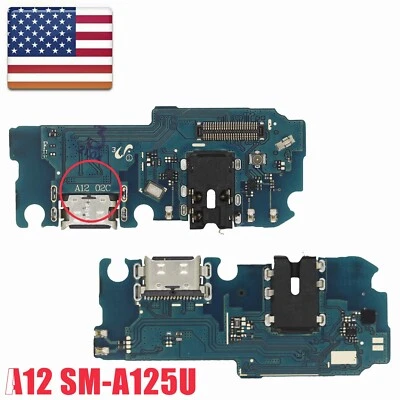 USB Charger Charging Port Dock Connector Board For Samsung Galaxy A12 SM-125U