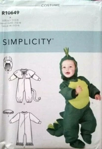 NEW Simplicity R10649 Toddler ½-4 Pattern Devil Dragon Cat Bear Costume - Picture 1 of 2