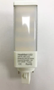 Repuesto Heathfield 5W G24 PLC 2 PINES 3000K CFL - Imagen 1 de 3