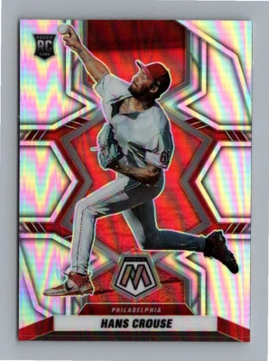 2022 Panini Mosaic - Rookies Hans Crouse #236 Silver Prizm (RC) - Image 1 of 2