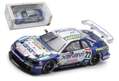 Spark SJ168 Nissan Skyline GT-R (R34) #22 'Xanavi Hiroto' JGTC 2001 - Escala 1/43 Foto 1 de 4