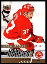 2017-18 Upper Deck CHL High Gloss Ryan Roth 04/10 Sault Ste. Marie Greyhounds