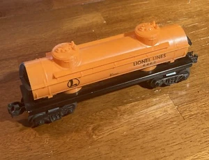 De colección Lionel Lines posguerra calibre O 6465 naranja 2 cúpulas cisterna - Imagen 1 de 9