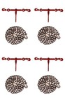 VCT 4 Pack Ratchet Chain Load Binder Set 1/4"- 5/16" Tie Down Rigging Equipment