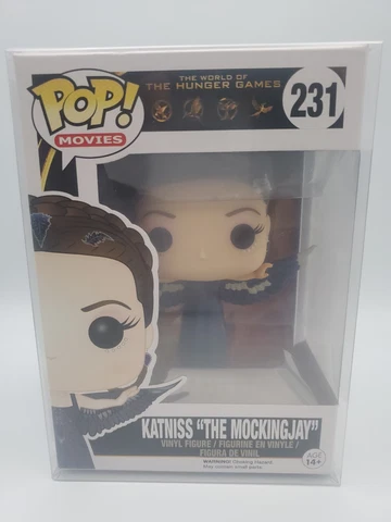 Funko POP! Movies The Hunger Games Katniss The Mocking Jay #231 W/Protector Cover