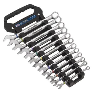 Sealey Combination Spanner Set Anti-Slip 12pc Metric - Platinum Series AK63950 - Picture 1 of 6