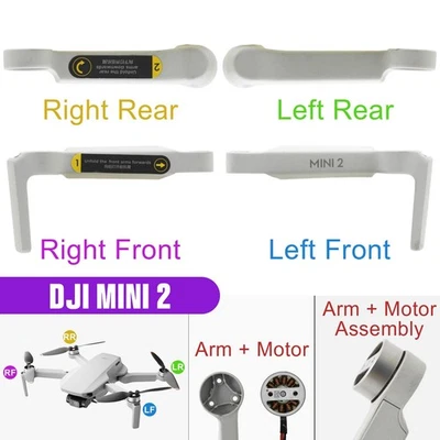 OEM Drone Arm Shell ± Arm Motor Replacement Parts For DJI Mavic Mini/2/2 SE / 4K - Image 1 of 4