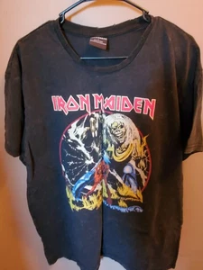 Vintage 1980s Iron Maiden the number Of The beast concert Shirt UK Size L - Bild 1 von 3