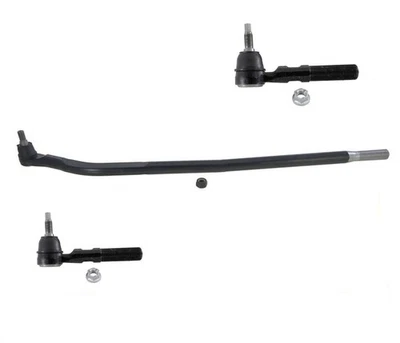 Fits 07-17 Jeep Wrangler Tie Rod Arm To Steering Assembly 3 Pcs Kit - Image 1 of 4