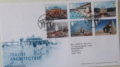 2014 SUPERB ROYAL MAIL FDC - SEASIDE ARCHITECTURE STAMPS - EDINBURGH - Image 1 of 2